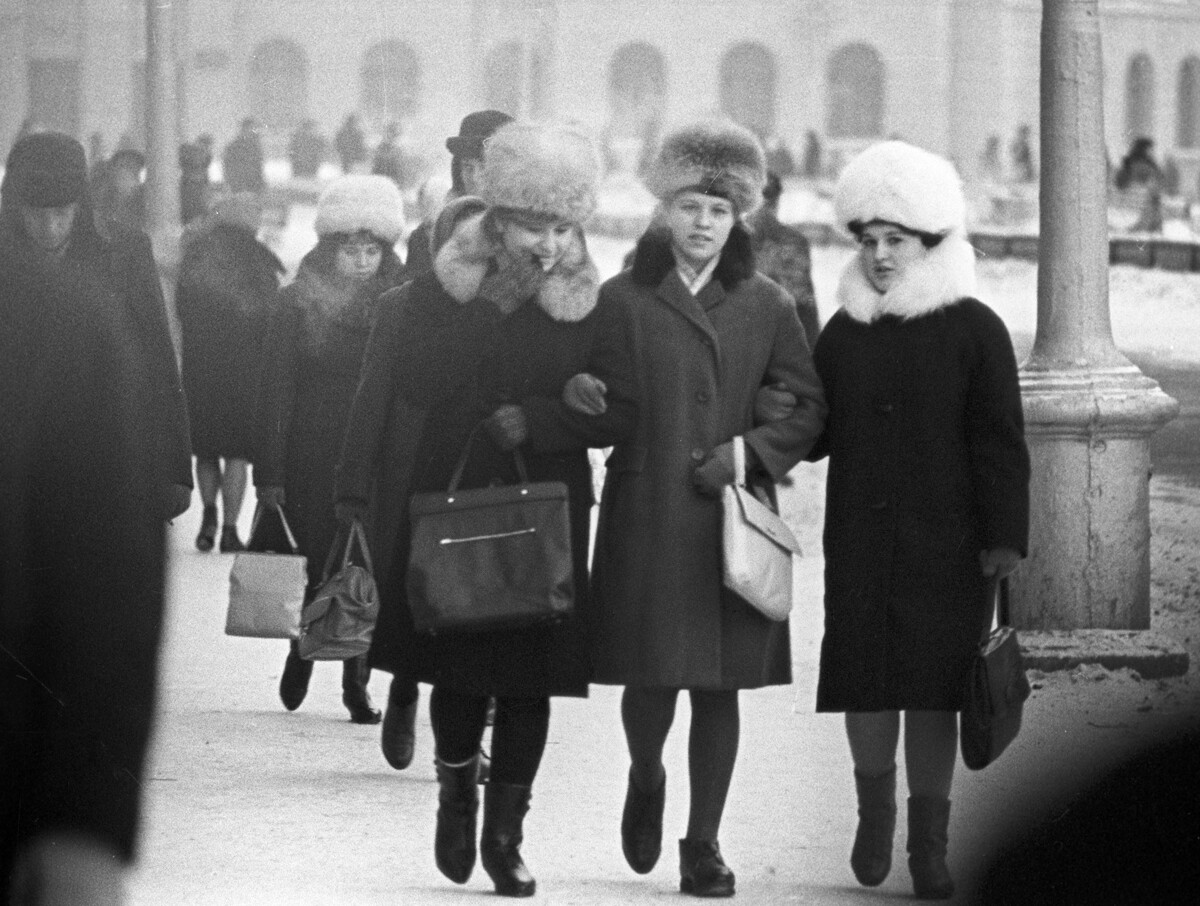 Habitantes de la ville de Norilsk, 1966