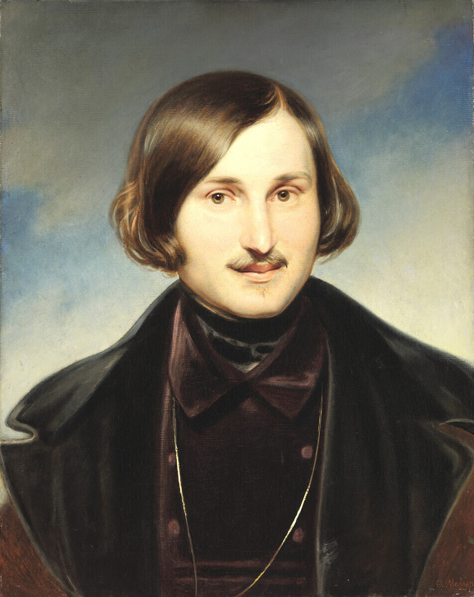 Fyodor Moller. Potret Nikolai Gogol