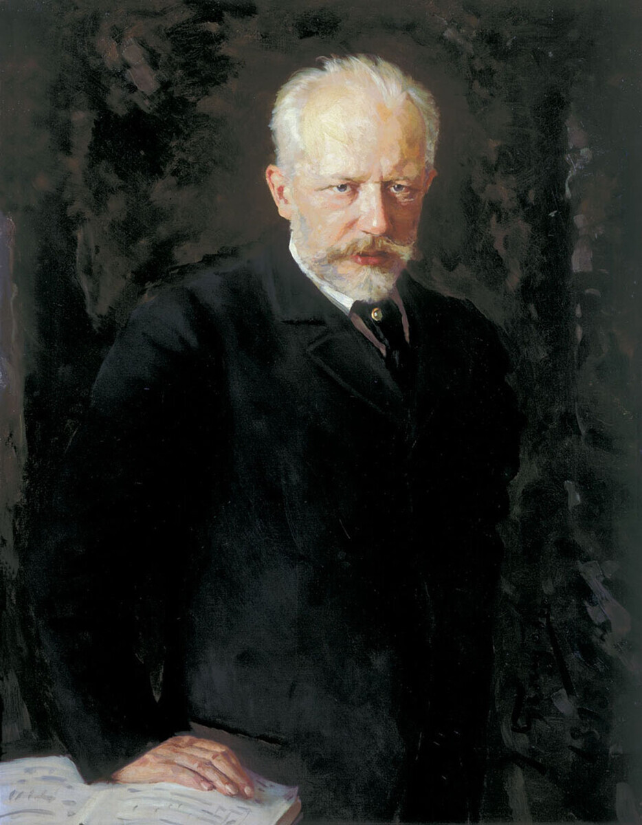 Nikolai Kuznetsov. Potret Pyotr Tchaikovsky