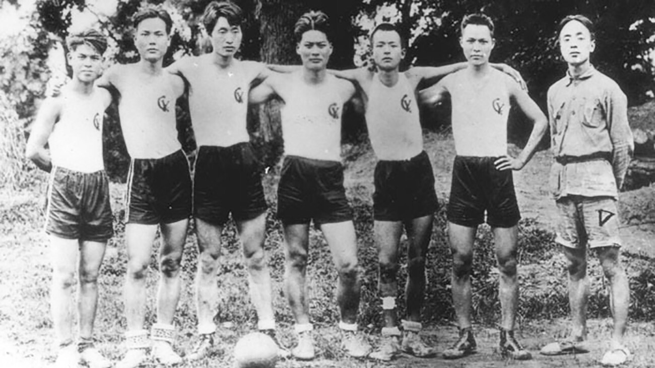 Группа китайских студентов Университета им. Сунь Ятсена в Москве, 1920-е