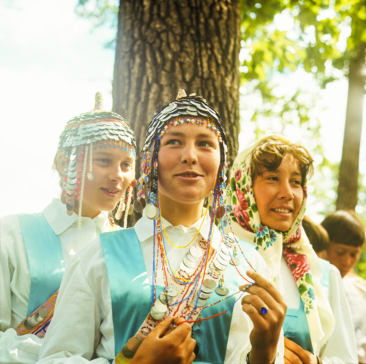 Miembros de la granja estatal de actividades artísticas amateur 