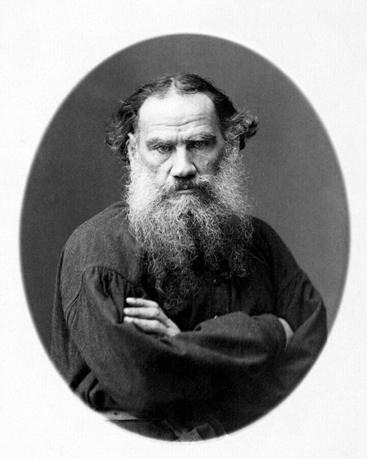 Lev Tolstói em 1885.
