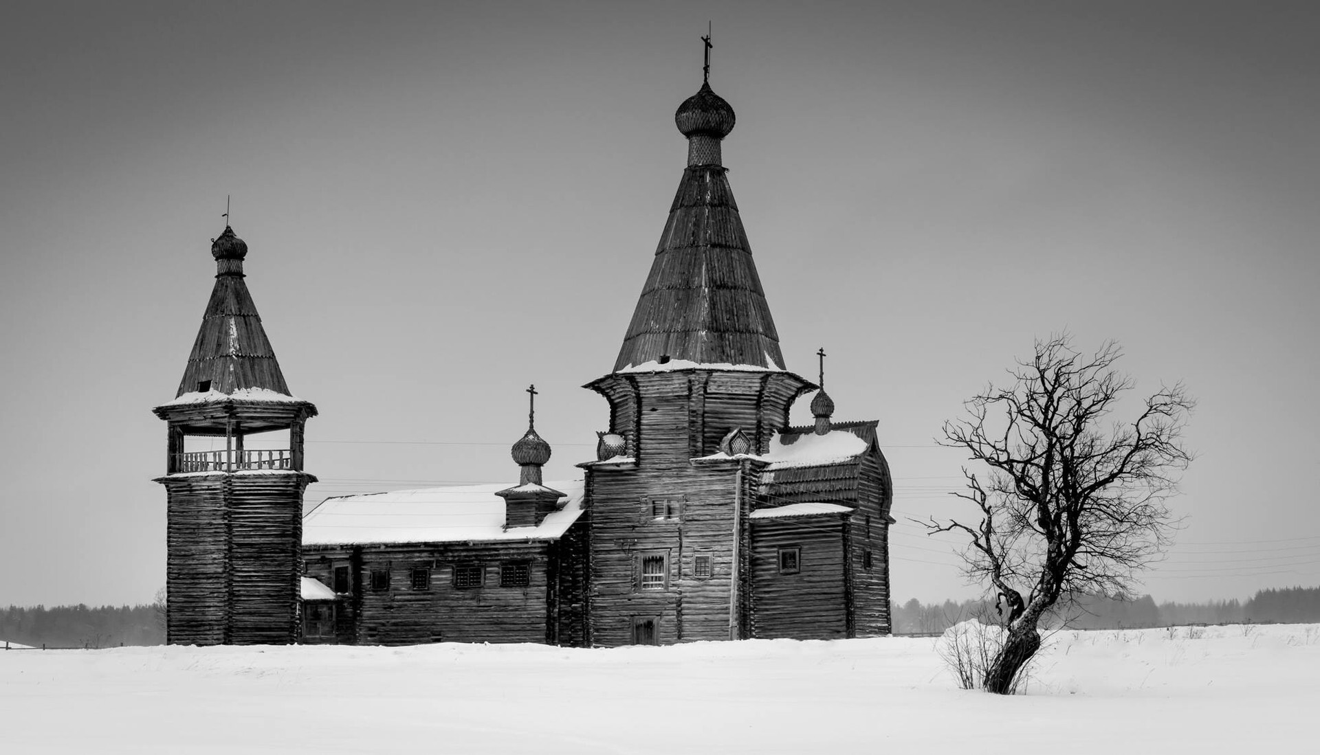 イオアン・ズラトウースト教会　17世紀　アルハンゲリスク州