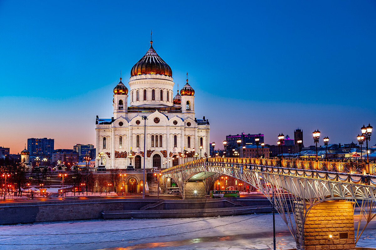 Храмот „Христос Спасител“, Москва

