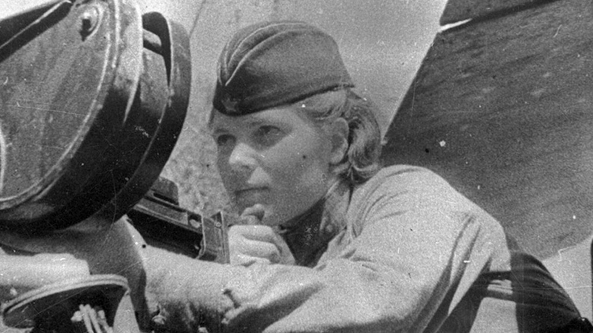 Pilota del 46º Reggimento bombardamento leggero notturno delle guardie “Taman”