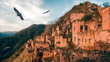 Гамсутљ - древно село на духовите во планините на Дагестан (ФОТО)