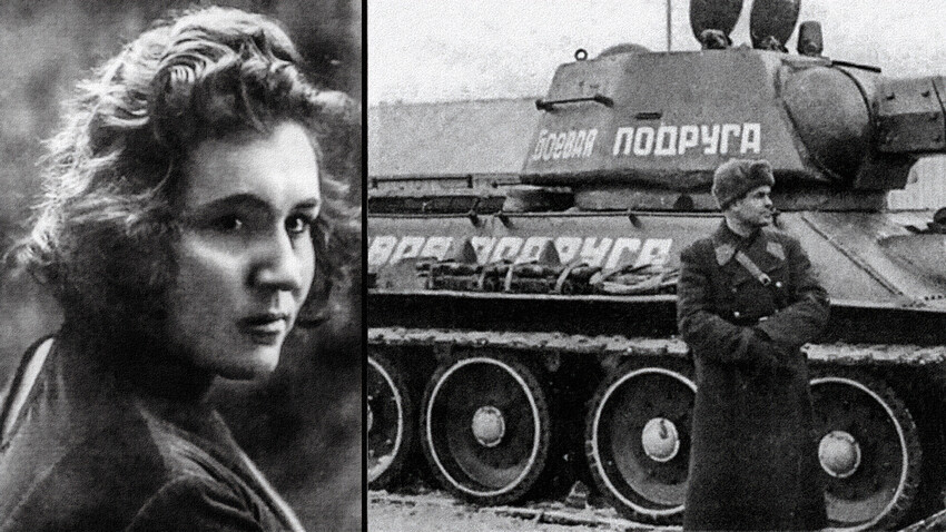 夫の仇をとるべく、戦車兵になったソ連女性 - ロシア・ビヨンド