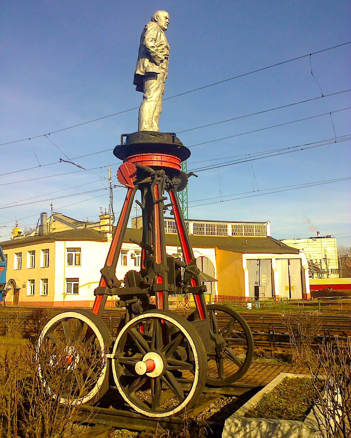 Lénine sur roues...