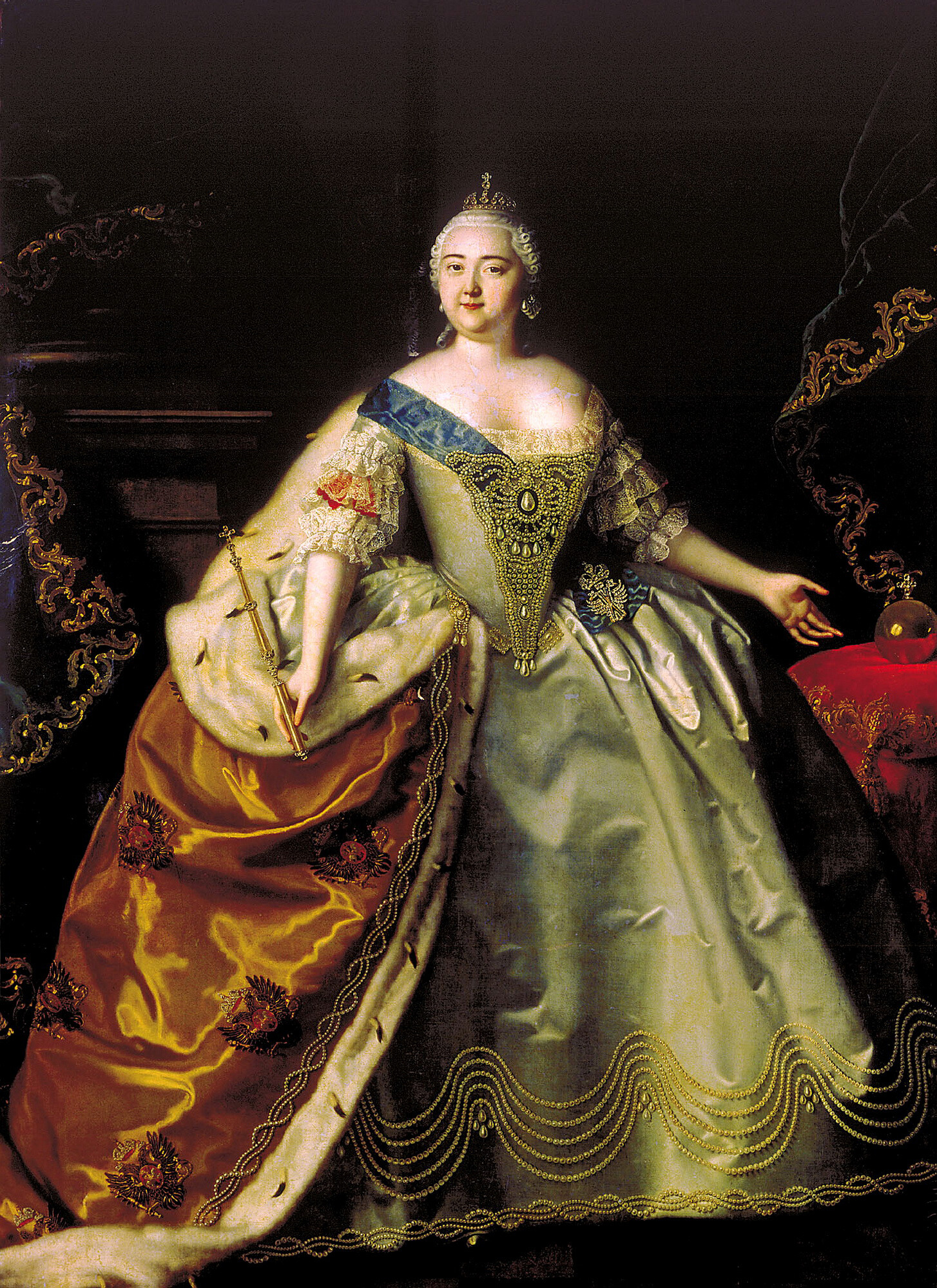 Portrait d'Élisabeth Ire, 1750, par Louis Caravaque