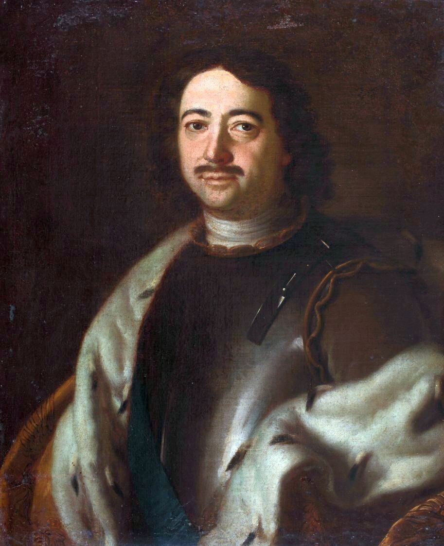Portrait de Pierre le Grand, 1716-1723, par Louis Caravaque