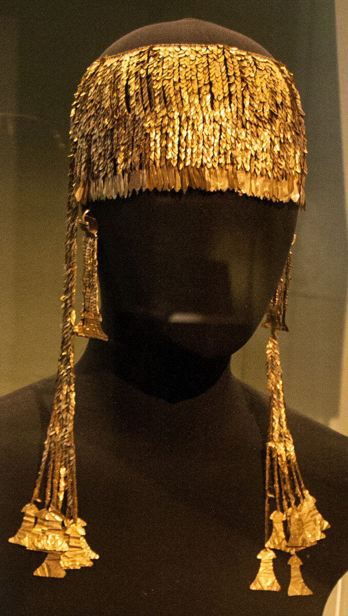 The Golden Diadem from the Treasures of Troy