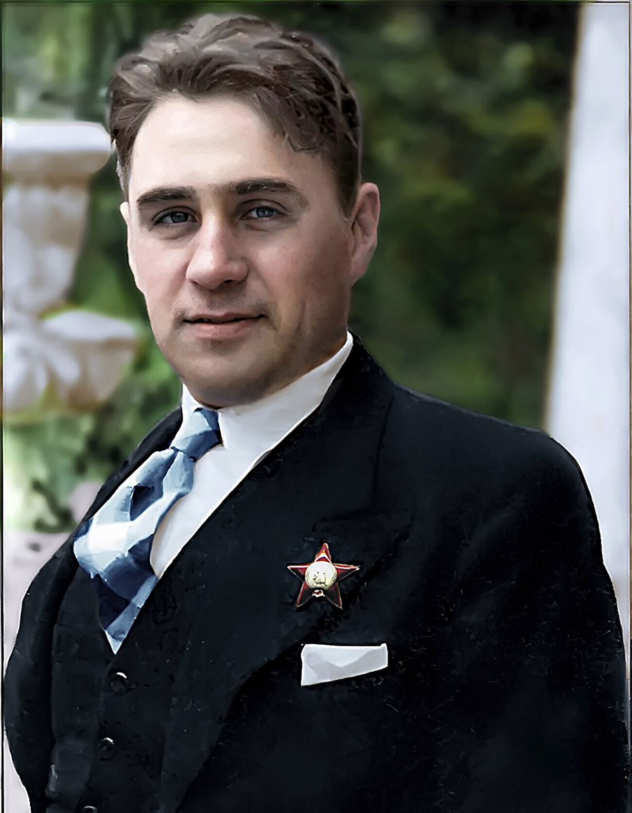 O organizador do assassinato, general Pável Sudoplatov.

