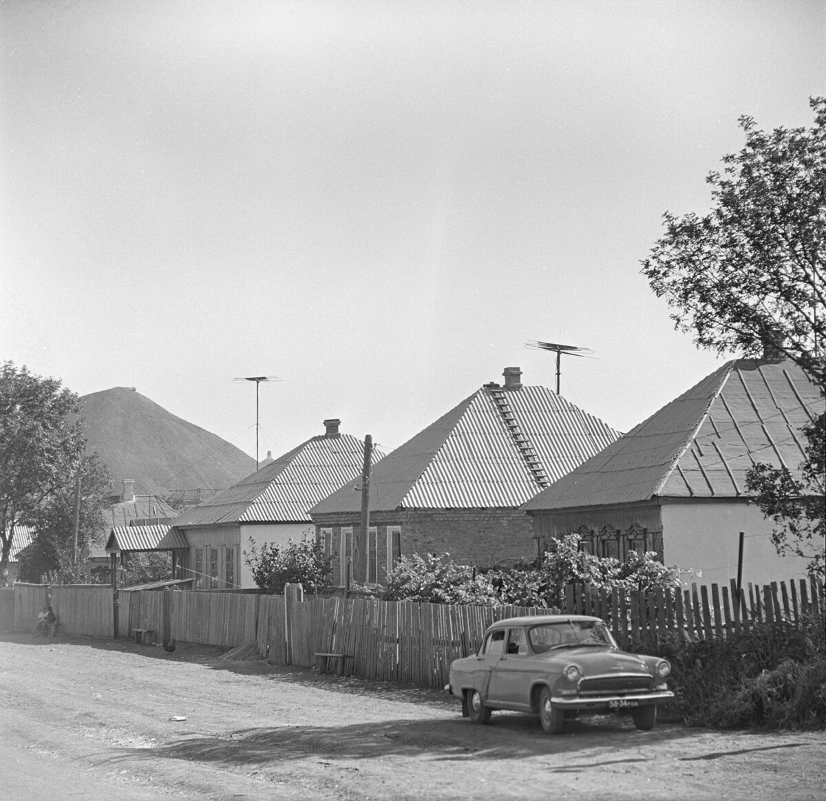 Поселок Марс, колхоз «Красный партизан» в Ростовской области, 1969