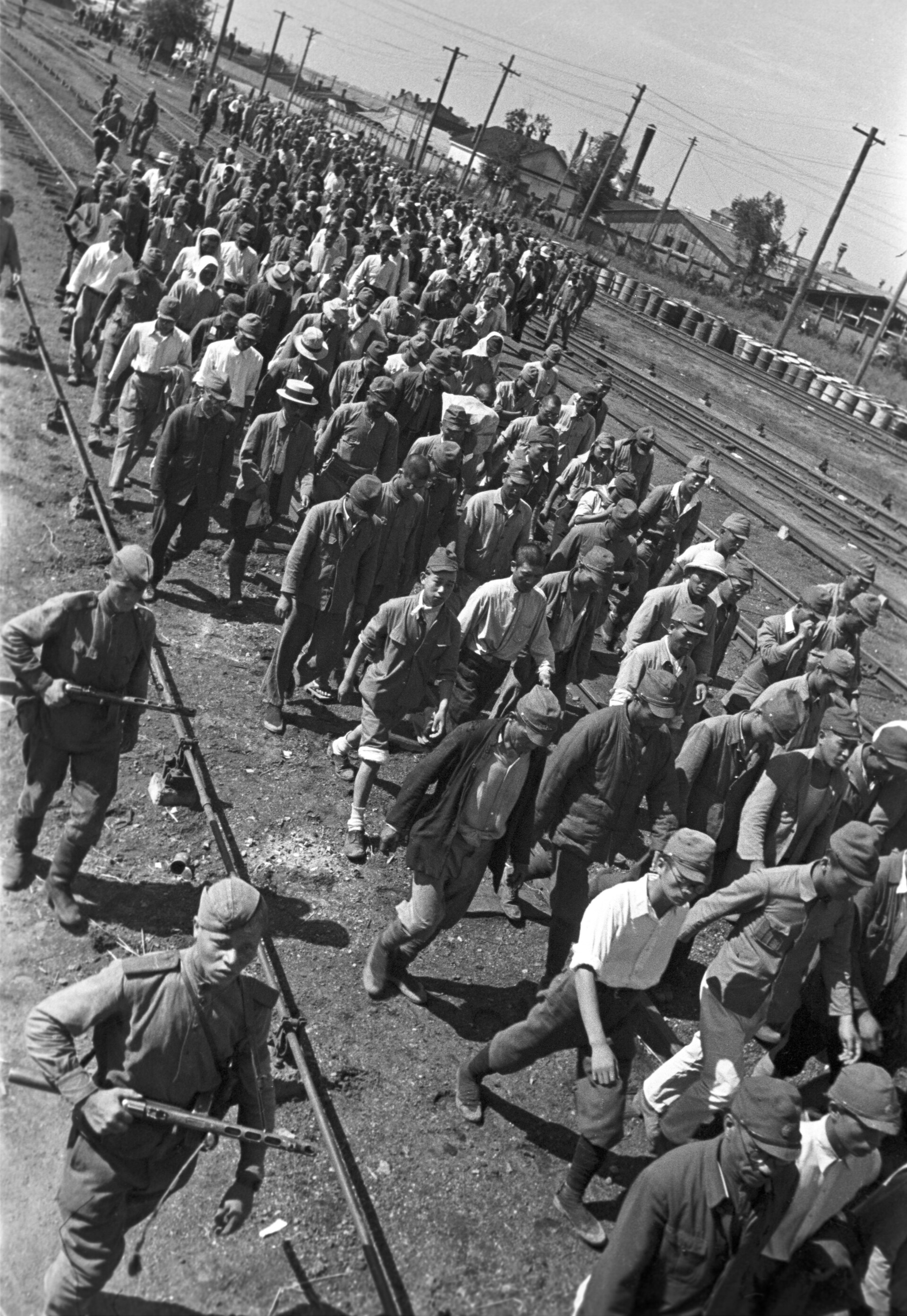 Kapitulation der Kwantung-Armee. 1945 г.