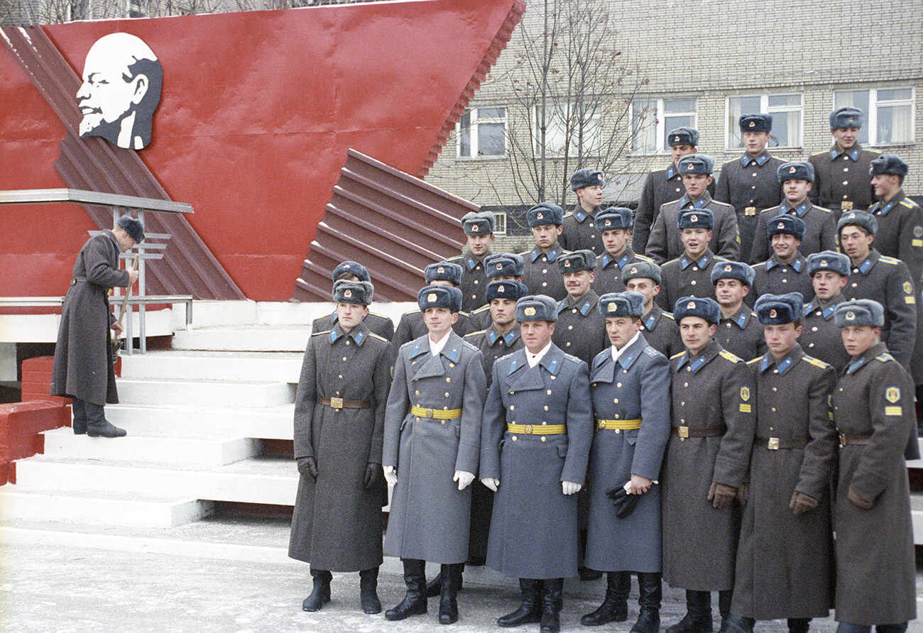 Cadets de l'école de commandement aéroporté de Riazan