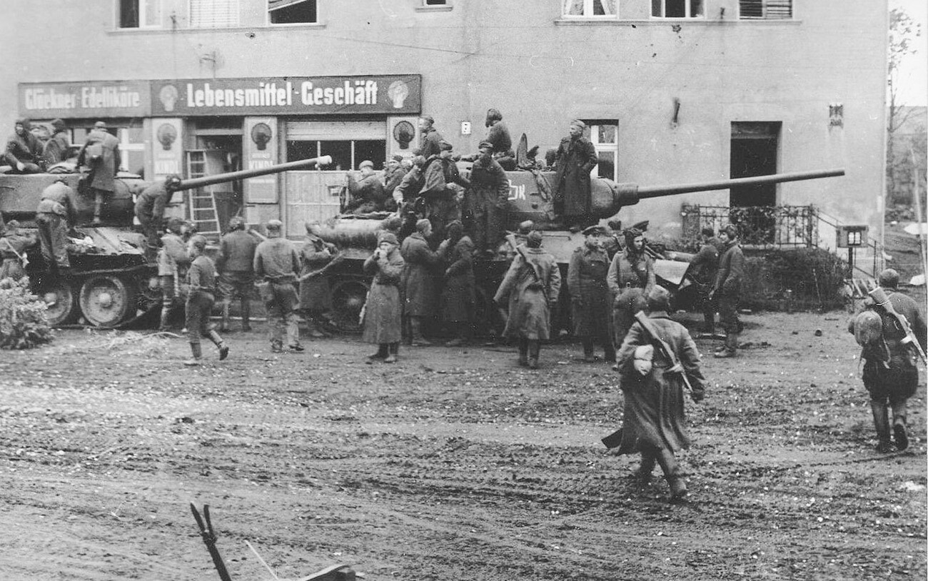 2. Gardepanzerarmee in der Berlin-Operation, 1945.