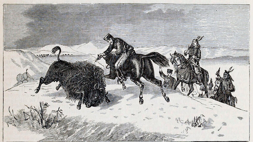 Comment le fils d’un empereur russe a chassé les bisons en Amérique