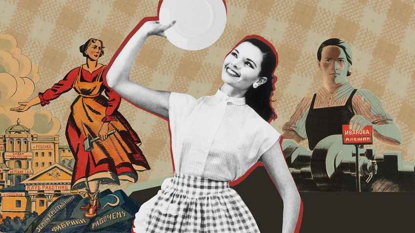Could Soviet women be regular housewives?
