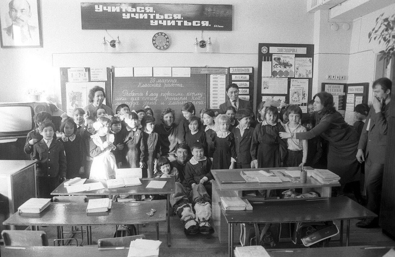 Dans une école de Tchoukotka