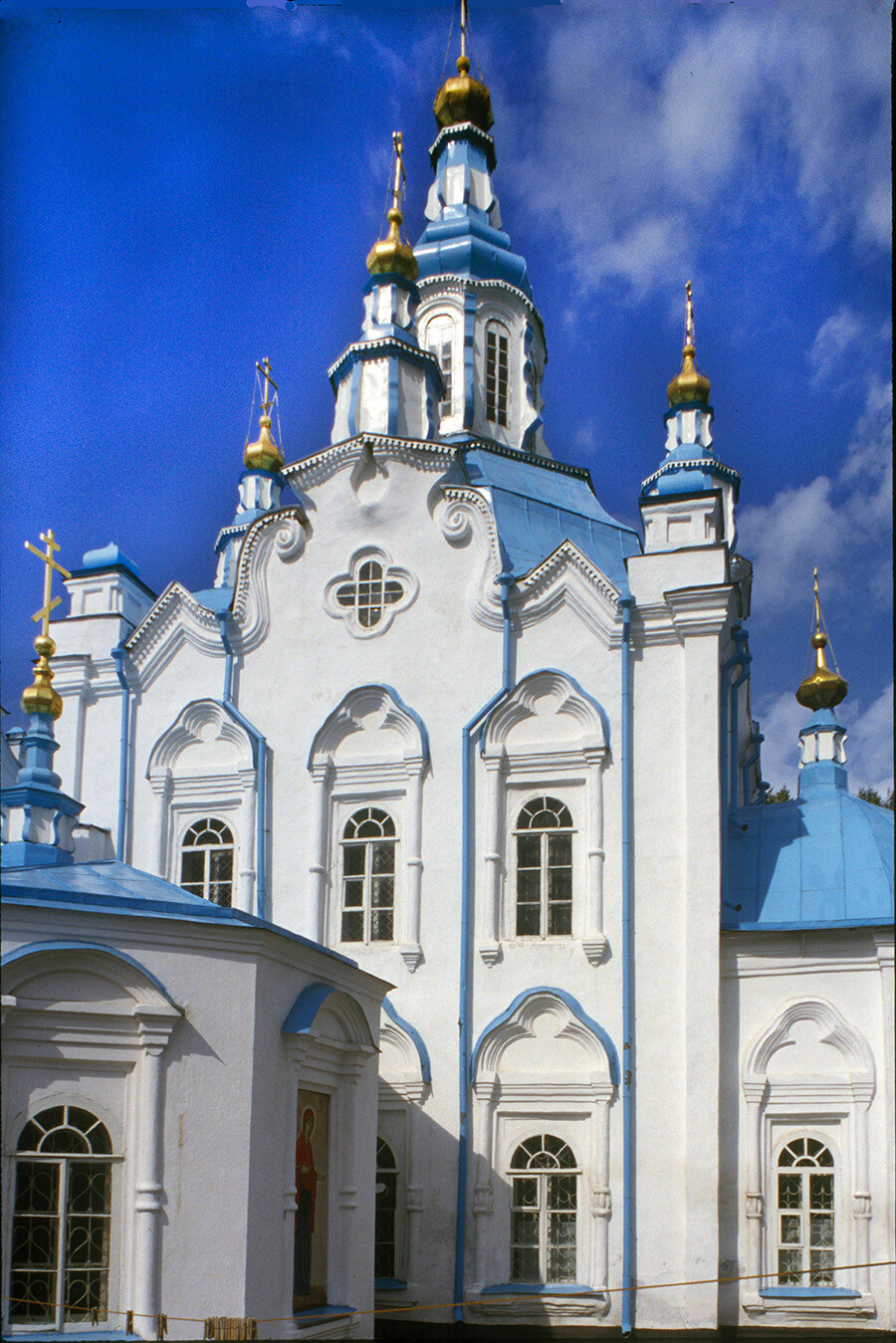 Cathedral of Icon of Virgin of the Sign, south facade. August 29, 1999