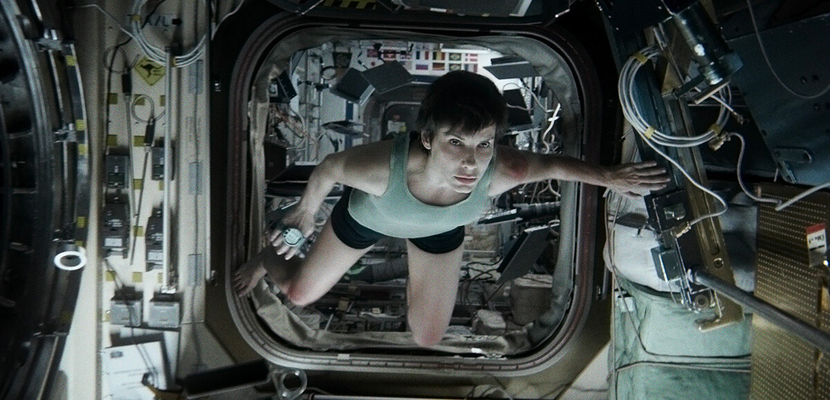 A still from 'Gravity'