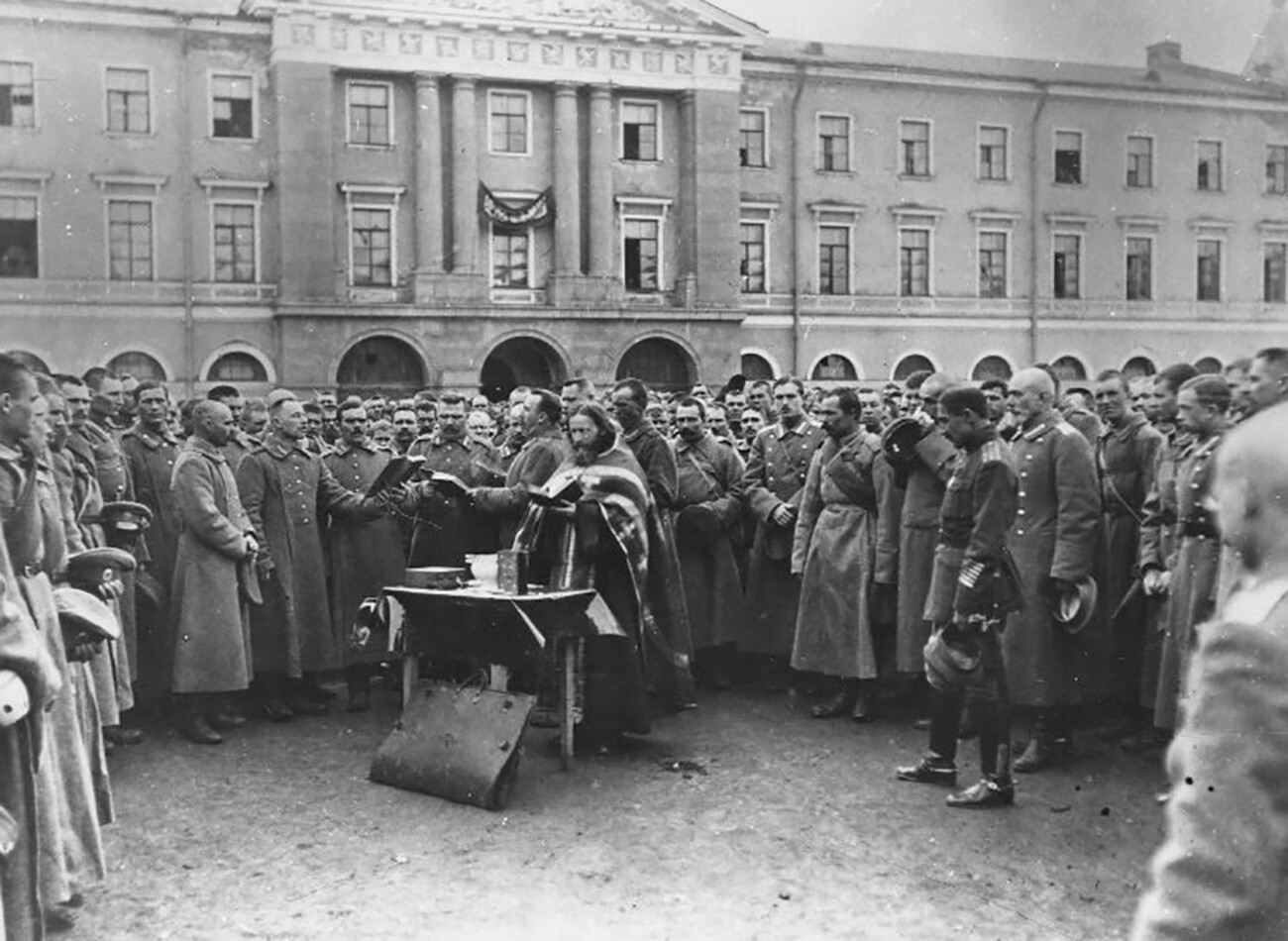 Солдаты Кексгольмского полка 1917