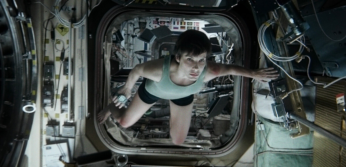 Un fotograma de 'Gravity'