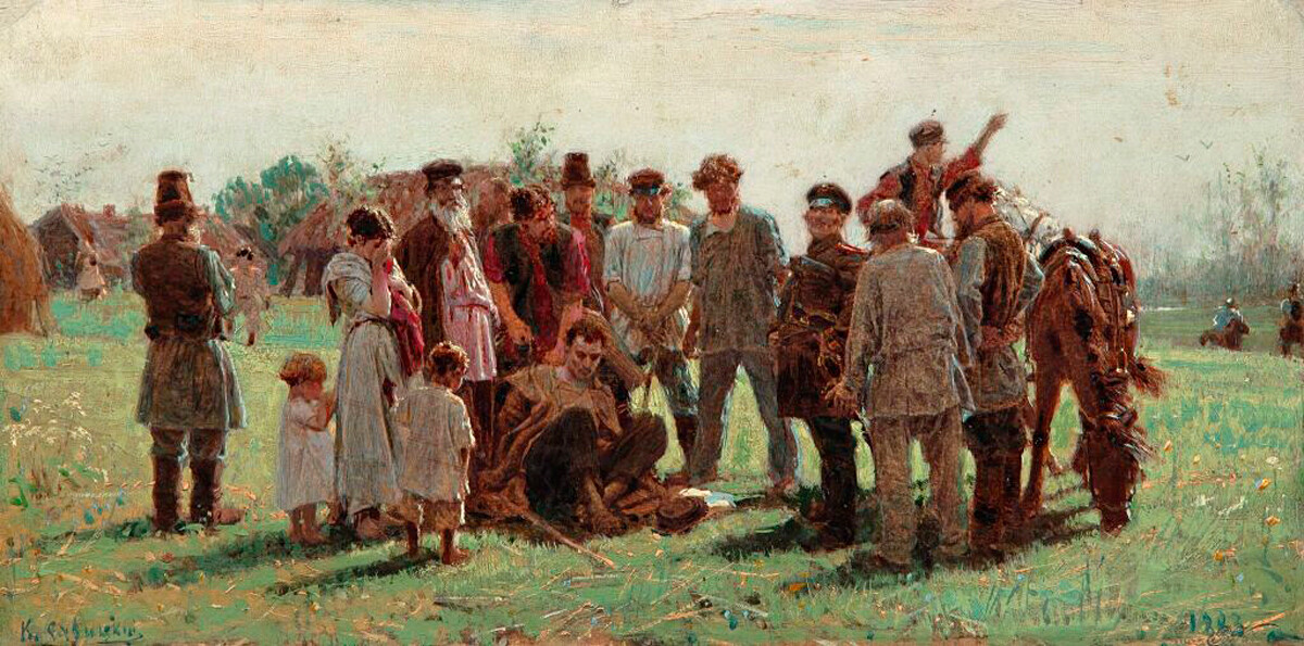 Ubežnik, Konstantin Savicki, 1883 