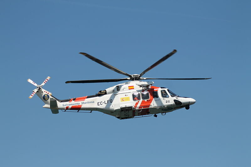 AW 139M de Socorro Marítimo usado pela Espanha.

