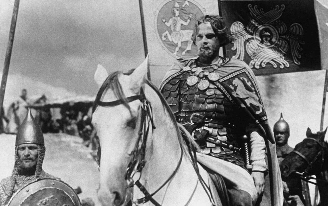 Ein Ausschnitt aus Sergej Eisensteins Film „Alexander Newskij“