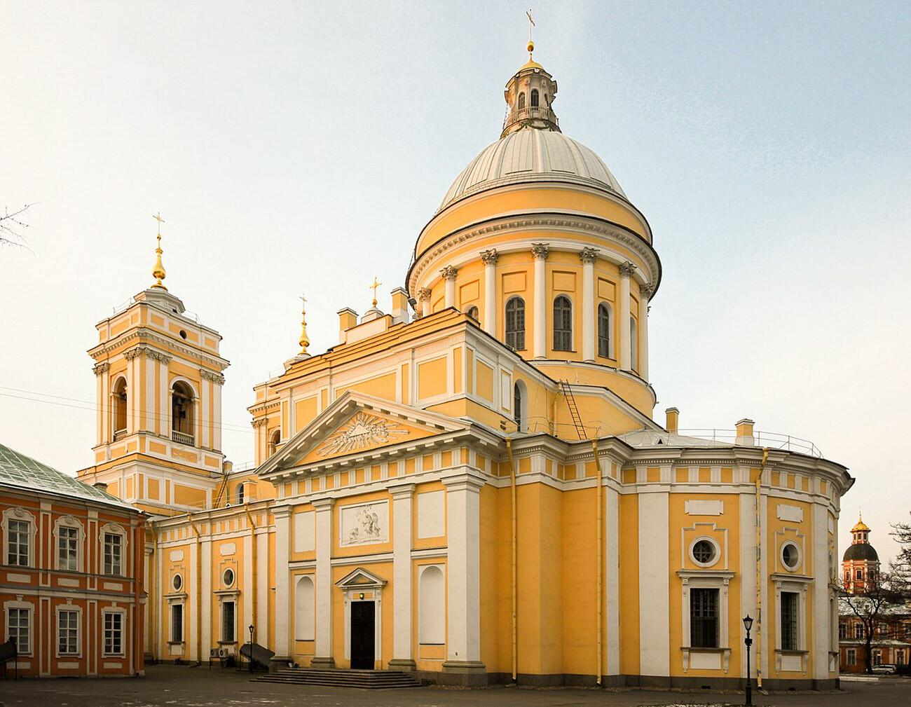 Die Dreifaltigkeitskathedrale der Alexander-Newskij-Lawra