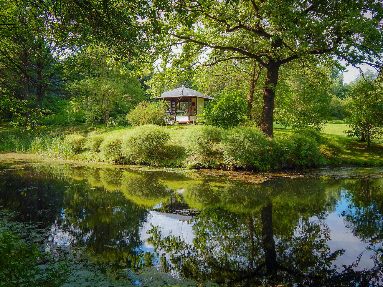 Сinq jardins japonais situés en Russie