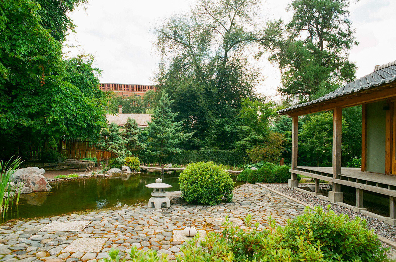 Сinq jardins japonais situés en Russie