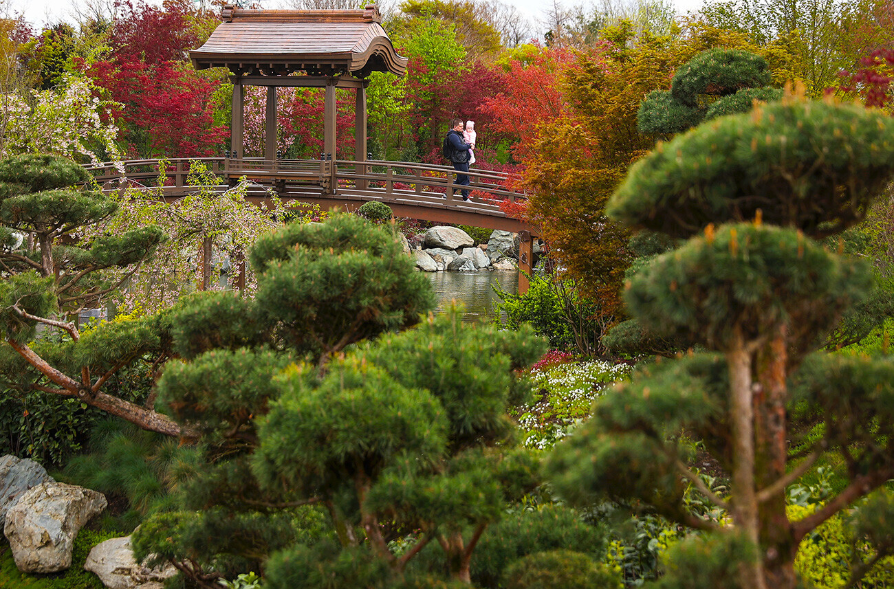 Сinq jardins japonais situés en Russie