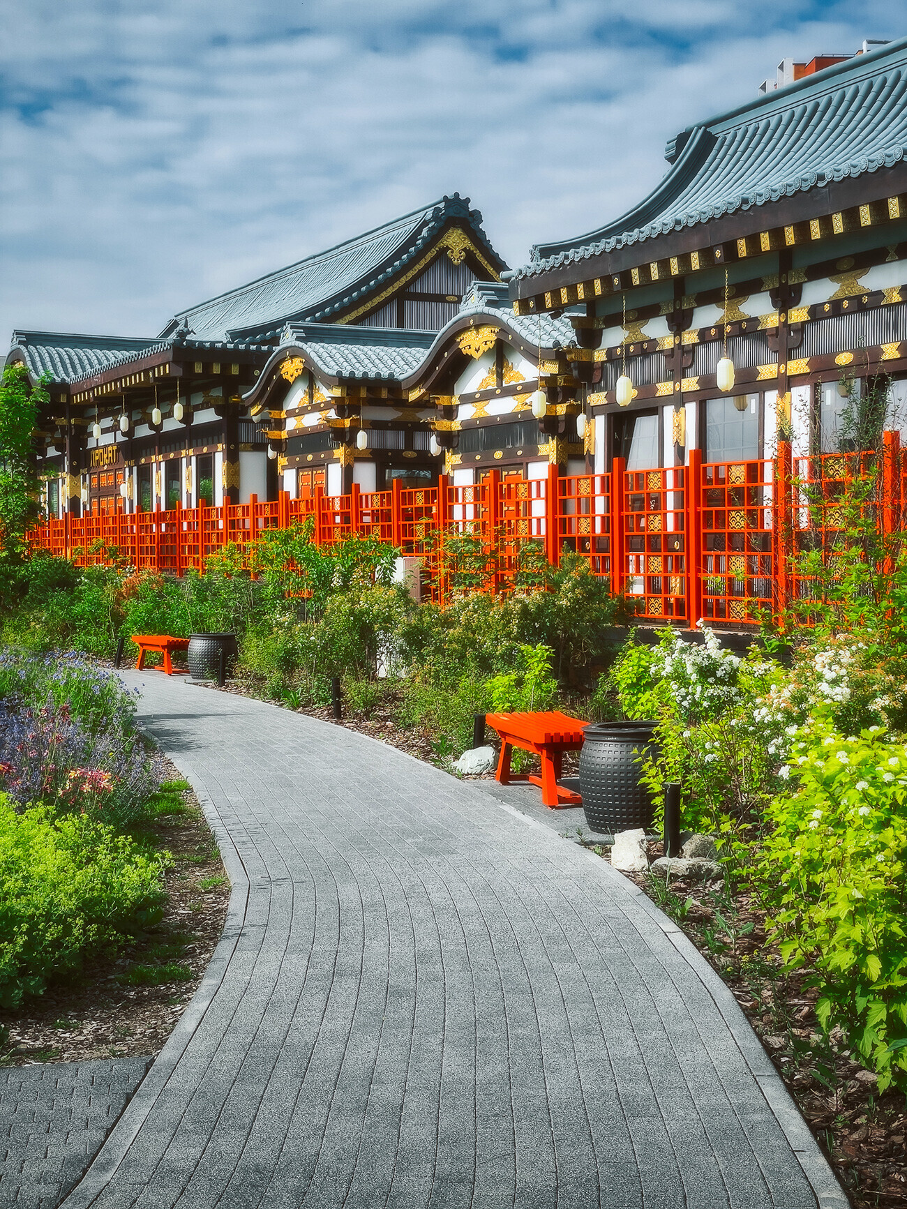 Сinq jardins japonais situés en Russie