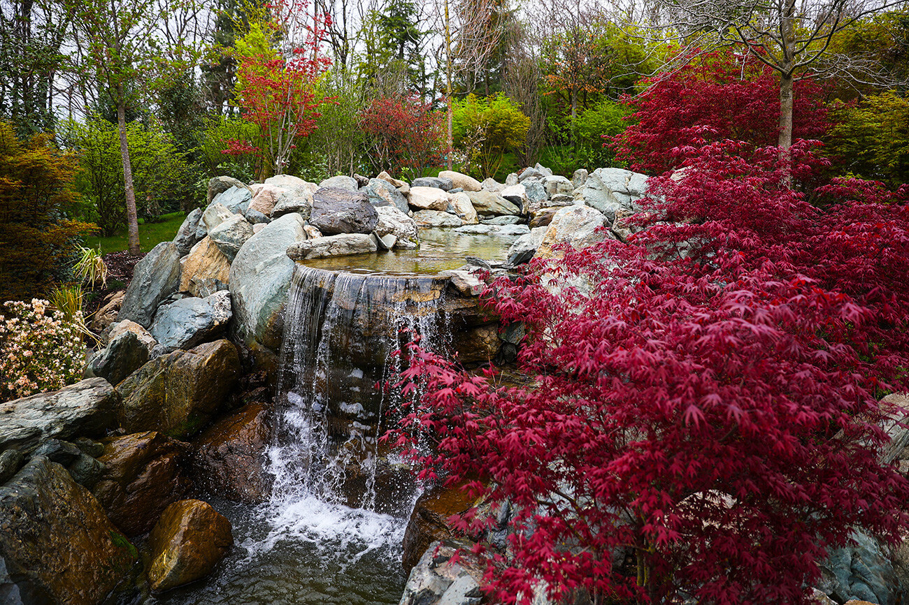 Сinq jardins japonais situés en Russie