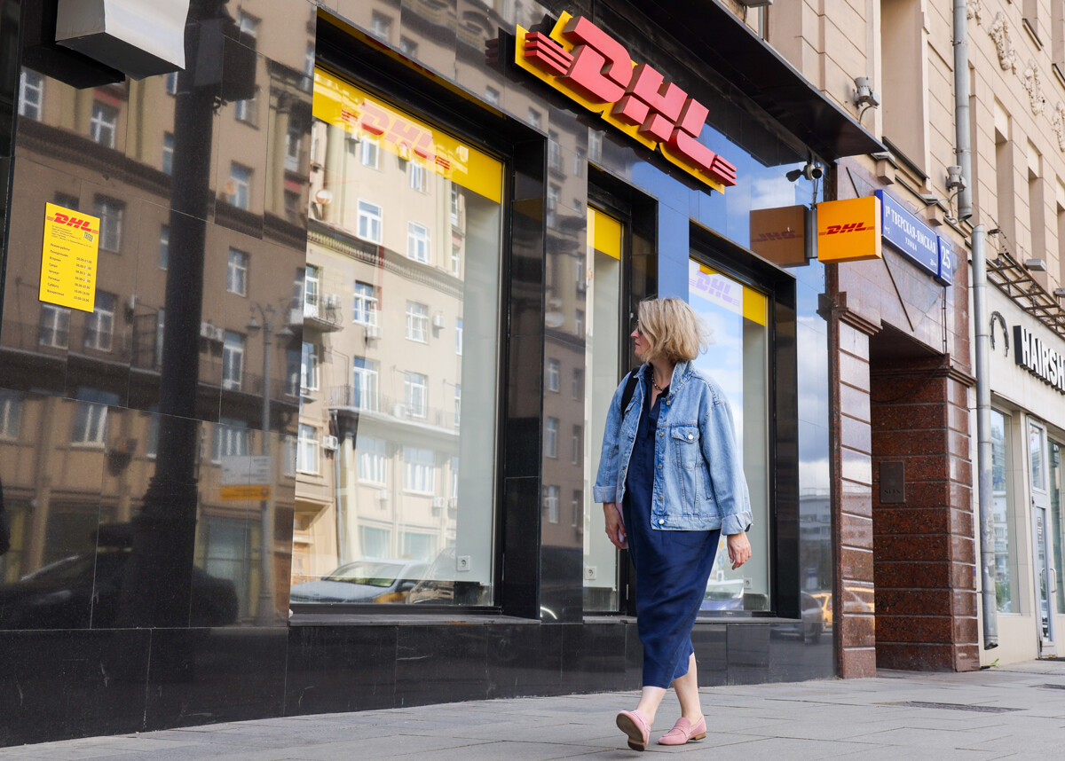 DHL v Moskvi