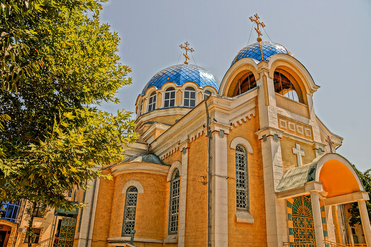 The Assumption Cathedral in Makhachkala
