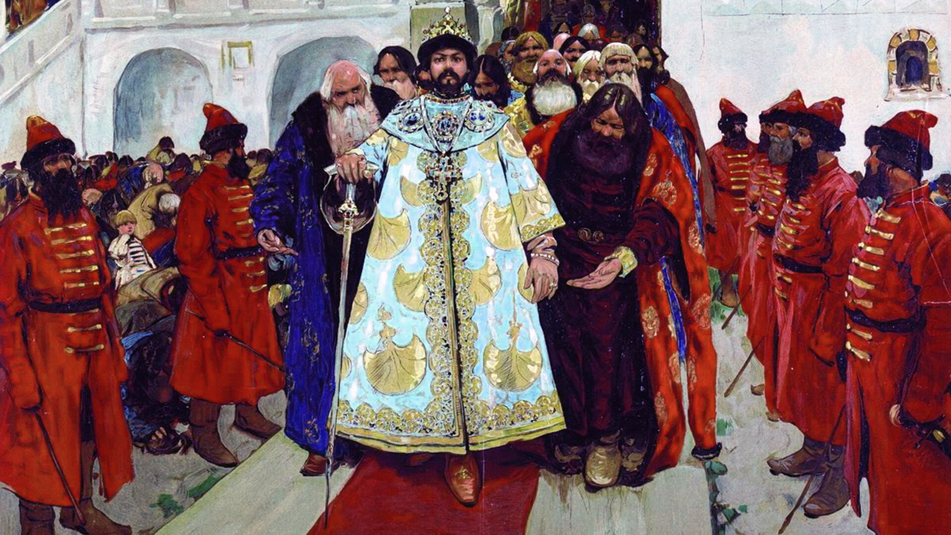 Grande Soberano, tsar e autocrata de toda a Rússia 