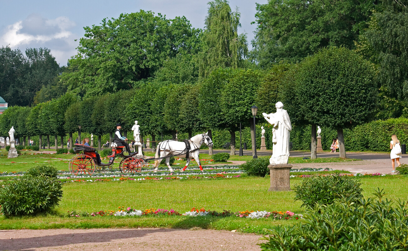 Parque francés de Kuskovo, Moscú.