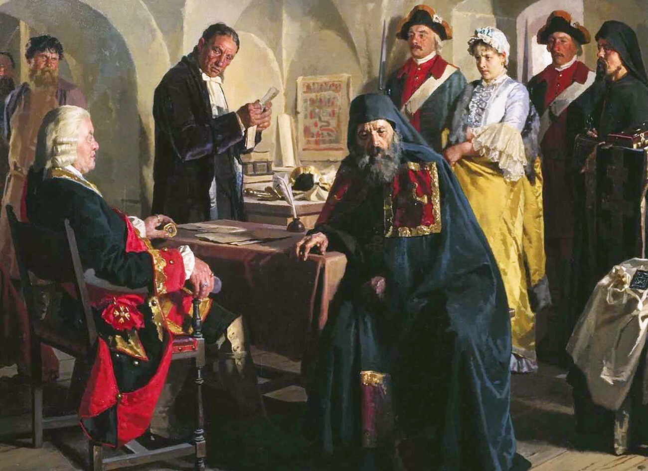 Knežna Praskovja Grigorjevna Jusupova pred tonzuro. 1886 
