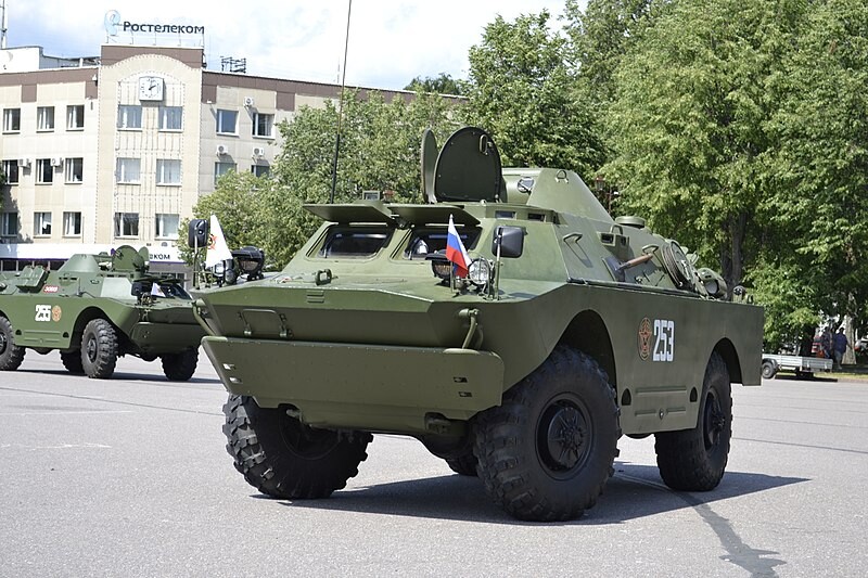 BRDM-2 ruso.
