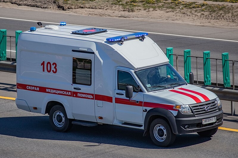 UAZ Profi en su versión de ambulancia.