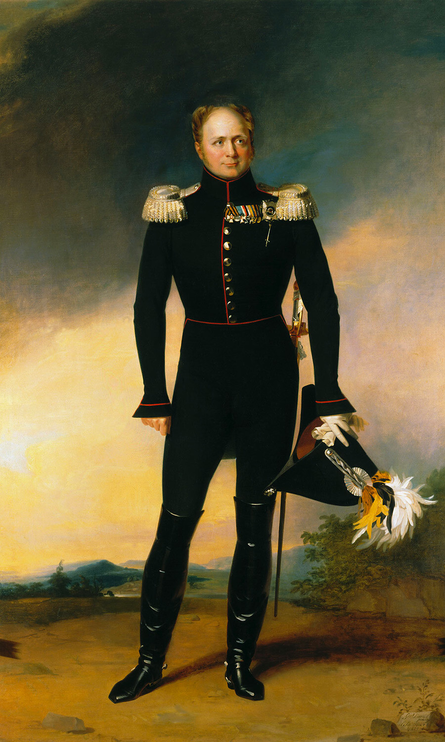 Portrait d'Alexandre Ier par George Dawe