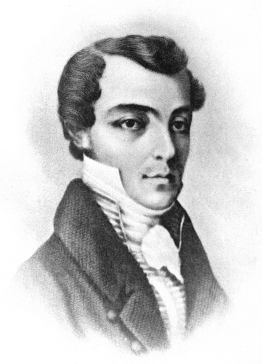 Кондрат «Конрад» Федорович Рылеев (1795–1826), друг и вероятный противник Пушкина