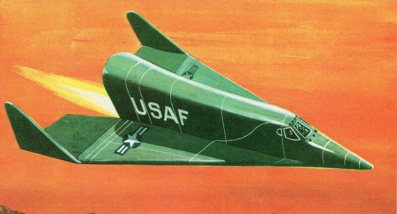 Umetniška upodobitev ameriškega X-20

