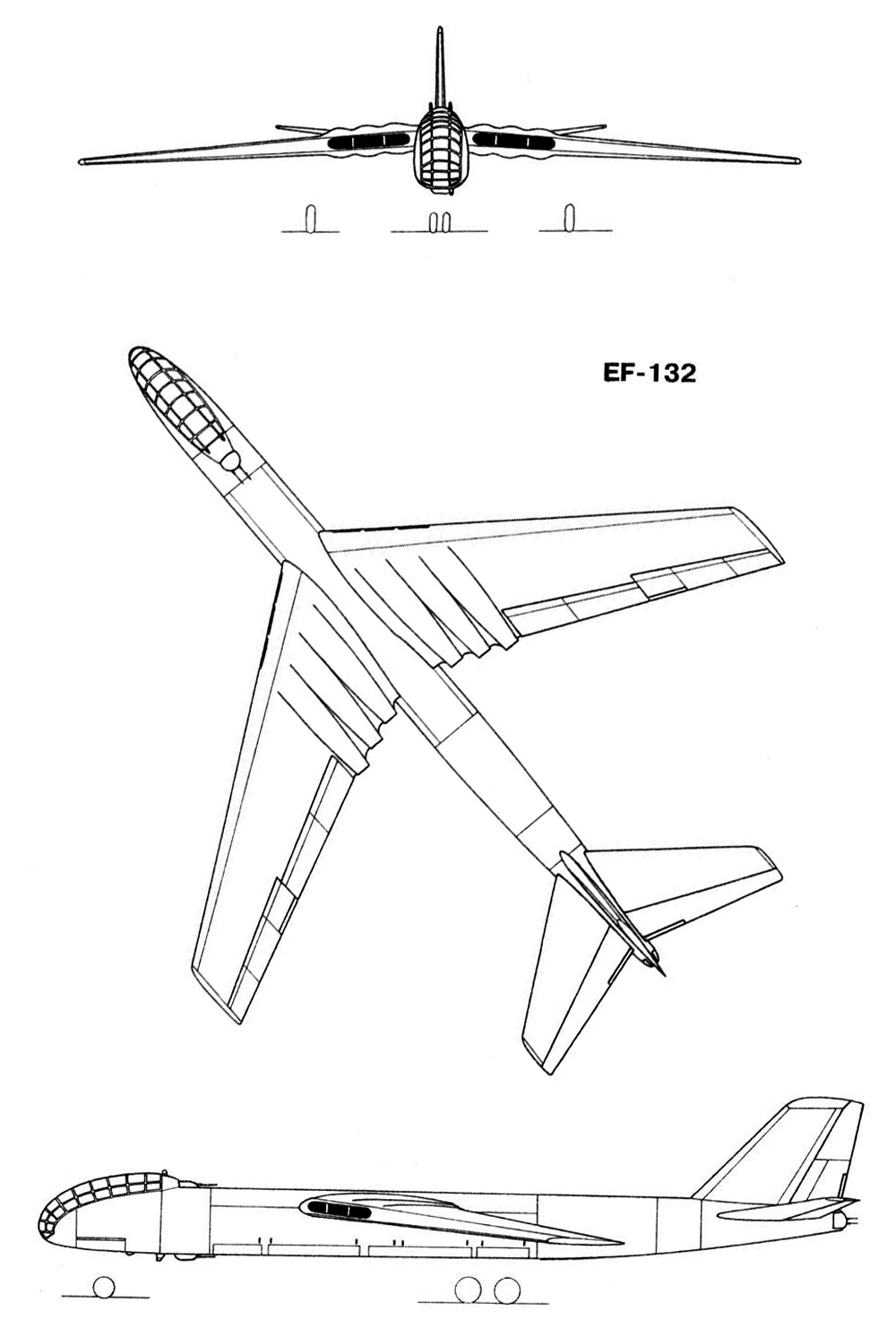 Planta esquemática del EF.132