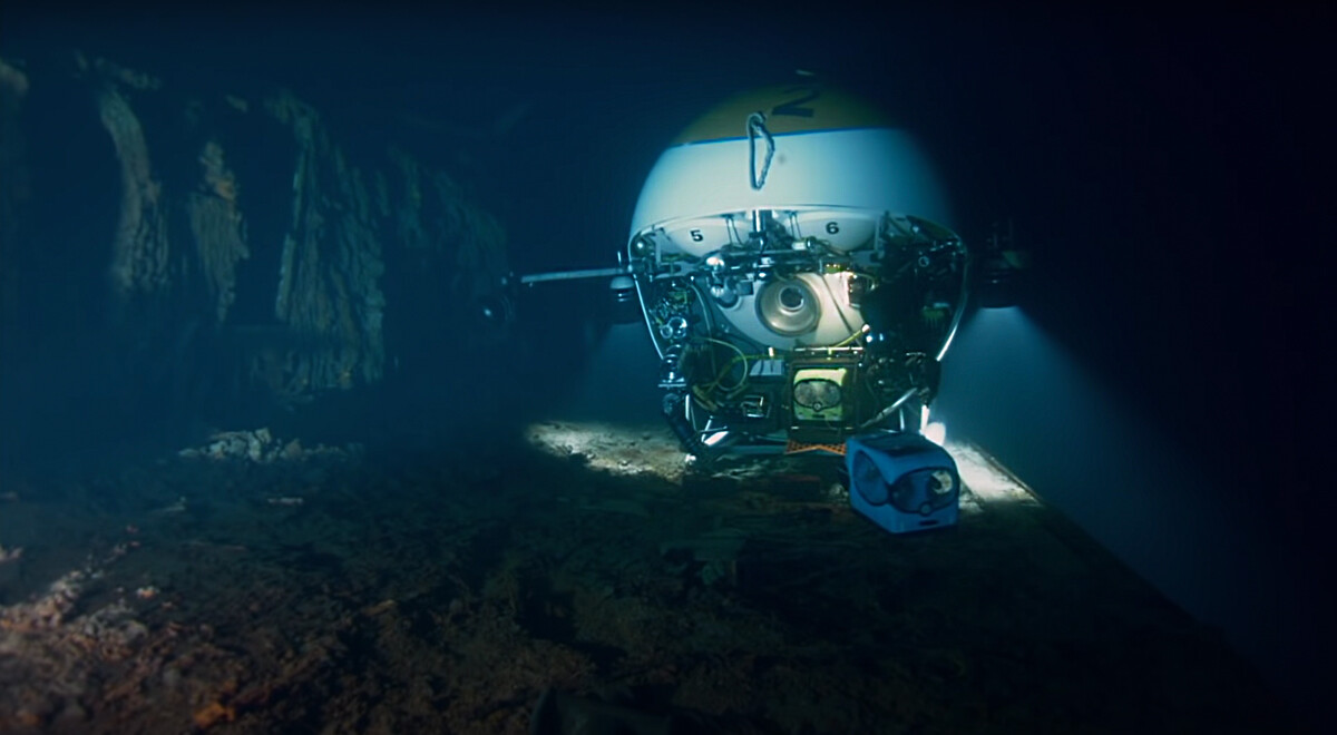 タイタニック」を撮影するジェームズ・キャメロン監督を助けたロシアの深海探査艇 - ロシア・ビヨンド