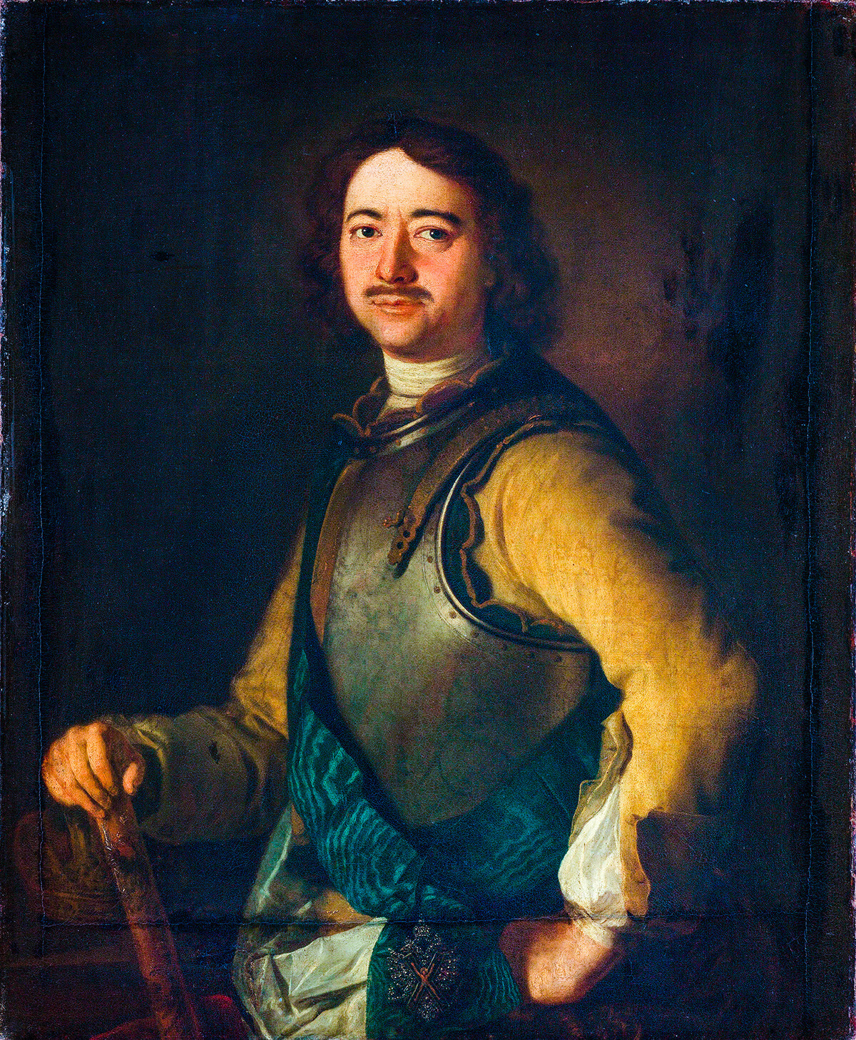 Руският цар Петър Велики, 1672-1725 г., Портретна живопис, 1700-1750 г.