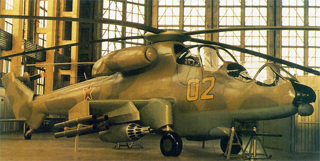 Otro modelo de lo que podía haber sido el Mi-28.